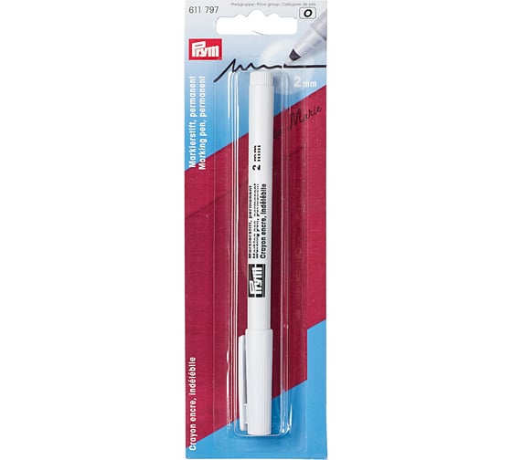 Перманентный маркер PRYM черный 611797 502847 28815980