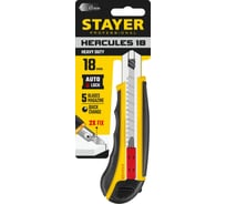 Нож с автозаменой STAYER Hercules-18 18 мм  09165_z01