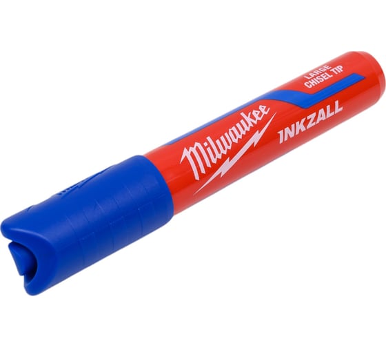 Большой синий маркер для стройплощадки Milwaukee INKZALL 4932471557 1