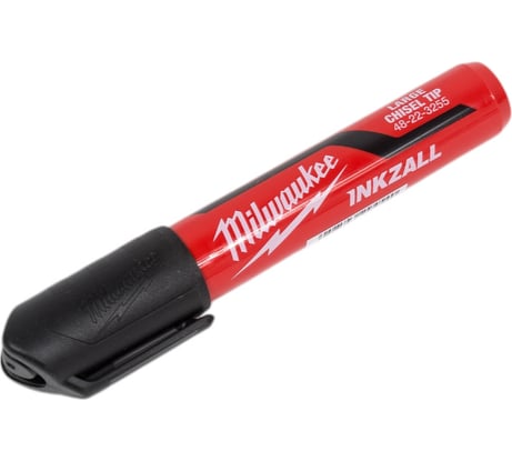 Большой черный маркер для стройплощадки Milwaukee INKZALL 4932471555