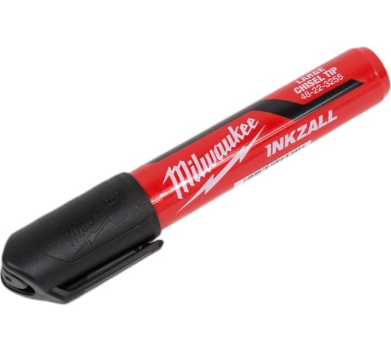 Большой черный маркер для стройплощадки Milwaukee INKZALL 4932471555 1