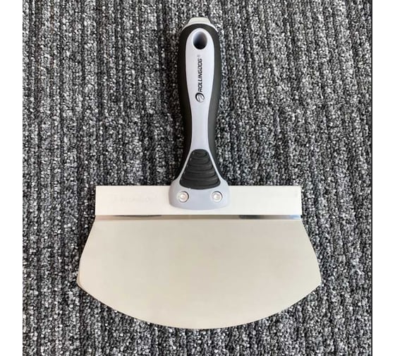 Шпатель для забора смеси из ведра Rollingdog Bucket Scoop, ширина полотна 165 мм, нержавеющая сталь, 50483