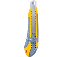 Нож Pobedit Усиленный Плюс 18 мм, обрезиненный корпус 9005106