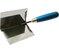 Угловая кельма Политех ПРОФИ внутренняя, деревянная ручка, CrV 60x60x80 мм 1073308