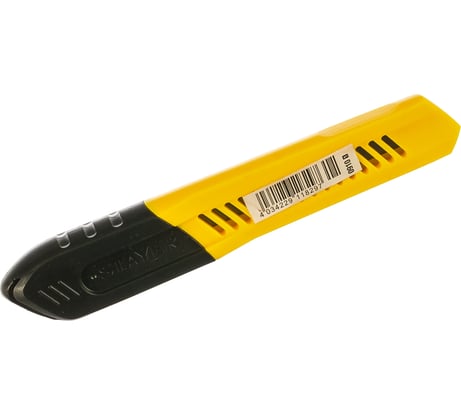 Нож из АБС пластика Stayer QUICK-18 сегментированные лезвия 18 мм 0910_z01