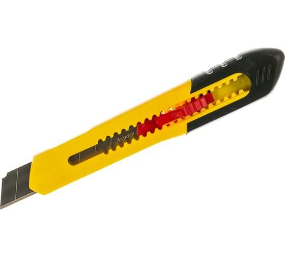 Нож из АБС пластика Stayer QUICK-18 сегментированные лезвия 18 мм 0910_z01