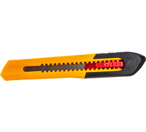 Нож из АБС пластика Stayer QUICK-18 сегментированные лезвия 18 мм 0910_z01
