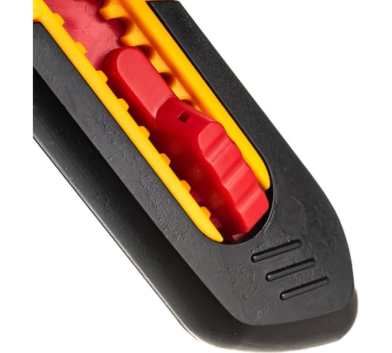 Нож из АБС пластика Stayer QUICK-18 сегментированные лезвия 18 мм 0910_z01
