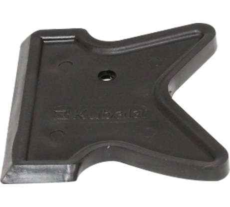 Затирочный универсальный шпатель-нож KUBALA «К» черный для швов 1614