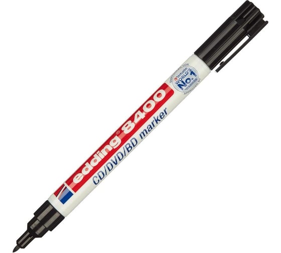 Маркер для CD EDDING e-84001 черный, 0,5-1 мм 49962