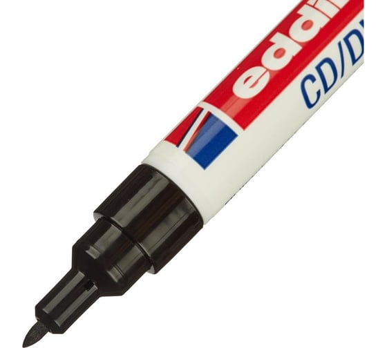 Маркер для CD EDDING e-84001 черный, 0,5-1 мм 49962