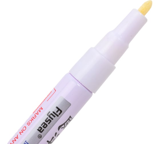 Промышленный универсальный маркер-краска Flysea Paint Marker FS-120 с наконечником 1,0 мм, белый FS-120-white