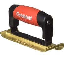 Инструмент для формирования кромки бетонных покрытий Goldblatt бронзовый, эджер G06952