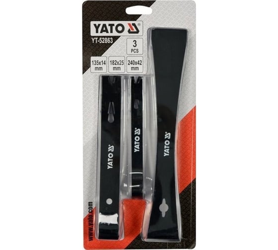 Набор скребков и ломов YATO 3 предмета YT-52863