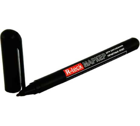 Маркер для рисования печатных плат Connector R-TRECK-BK