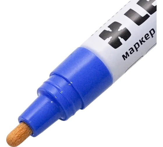 Маркер LEKON profi с нитроэмалью, синий 018604