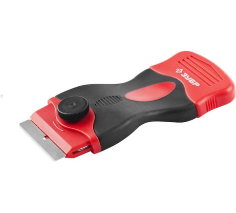 Скребок с жёсткой фиксацией лезвия 40 мм, ЗУБР, усиленное лезвие Н01 08553