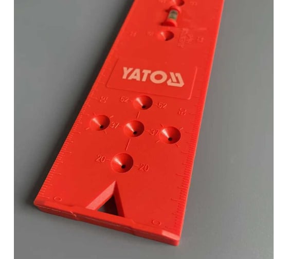 Шаблон для установки петель YATO 55x270мм YT-44136