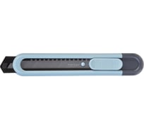 Канцелярский нож Hatber Mist 18 мм, AUTO-LOCK 2 запасных лезвия, металлическая направляющая, в блистере, 12 шт. в упаковке 081772