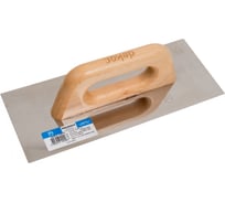 Полутер DEKOR HASSAN прямой 120x300 мм деревянная ручка нержавеющая сталь dekor 096