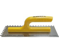 Гладилка Serfa зубчатая с пластмассовой ручкой 30 см 8x8 smart 211