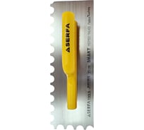 Гладилка Serfa волнообразный зуб с пластмассовой ручкой 35 см smart 297