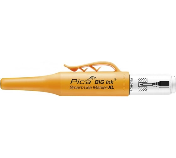 Маркер перманентный PICA BIG Ink XL белый 170/52