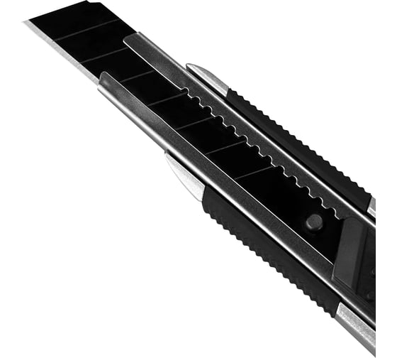 Нож vertextools profi 18 мм, автоблок, al-корпус, tpr, лезвие sk5 0044-18-7
