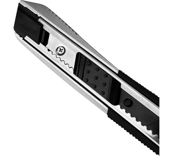 Нож vertextools profi 18 мм, автоблок, al-корпус, tpr, лезвие sk5 0044-18-7