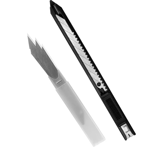 Нож тонировщика vertextools profi 9 мм, автоблок, металл, лезвие sk5 0044-9-2