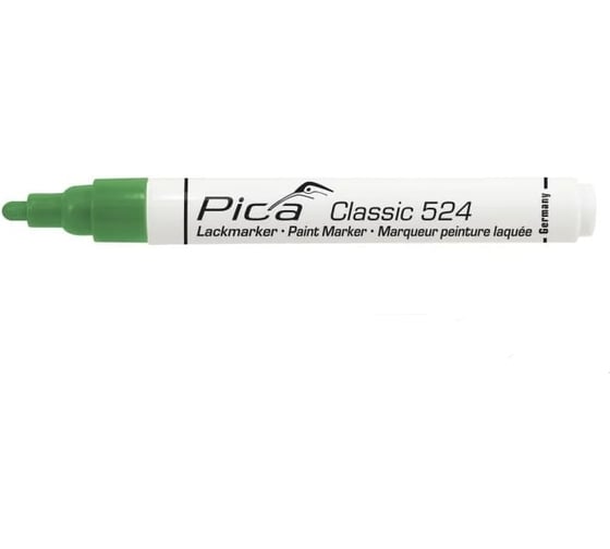 Маркер строительный PICA Classic (зелёный) 524/36