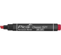 Маркер перманентный PICA красный Classic Dry Safe 521/40
