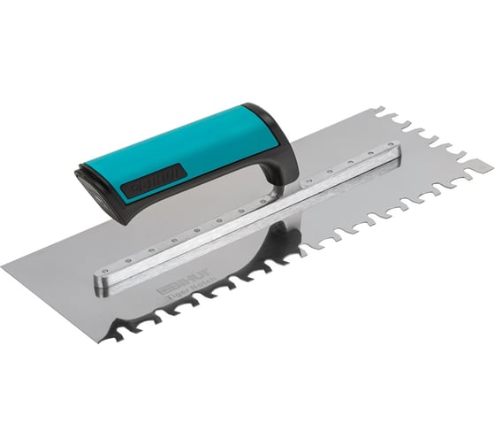 Шпатель зубчатый из нержавеющей стали BIHUI тигровый зуб PTSLTG