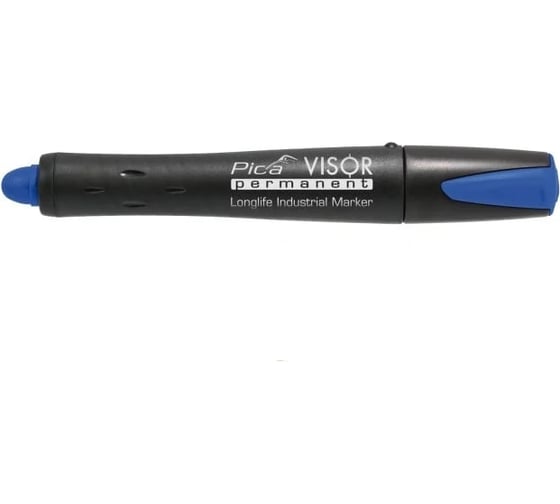 Многоразовый строительный маркер PICA VISOR (синий) 990/41