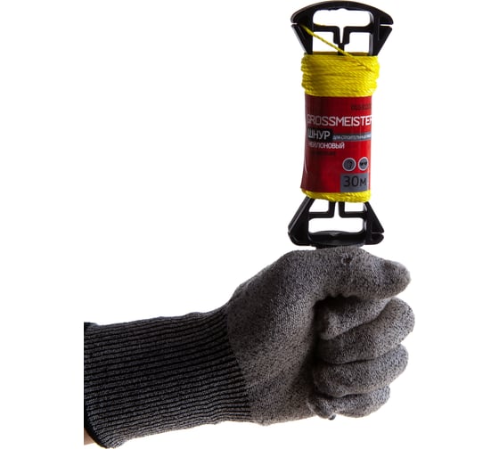 Шнур для строительных работ GROSSMEISTER на катушке, 30м 010311001