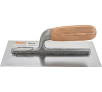 Плоская гладилка Kapriol с деревянной ручкой 12x28 см, нерж.сталь 23011