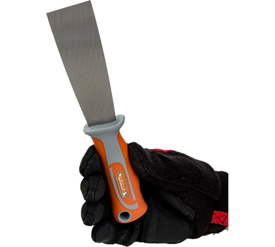Шпатель Kapriol полужесткий 40 мм, закаленный, с ручкой Progrip 23140