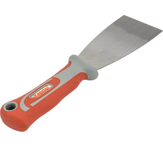 Шпатель Kapriol полужесткий 60 мм, закаленный, с ручкой Progrip 23160