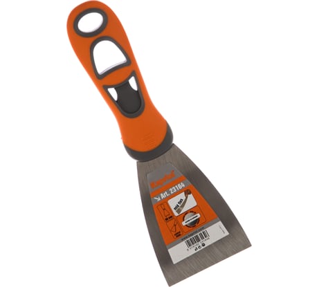 Шпатель Kapriol гибкий 60 мм, закаленный, хромированный, ручка Progrip 23164