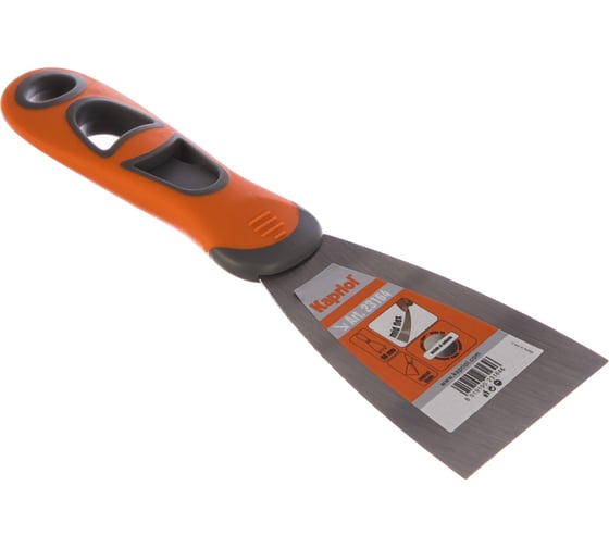 Шпатель Kapriol гибкий 60 мм, закаленный, хромированный, ручка Progrip 23164