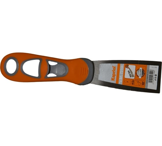 Шпатель Kapriol гибкий 75 мм, закаленный, хромированный, ручка Progrip 23179 1