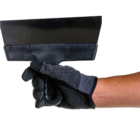 Фасадный шпатель из нержавеющей стали SPARTA 250 мм пластмассовая ручка 85151