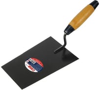 Кельма отделочника USP Трапеция 185 мм, деревянная ручка, металлический колпачок 05055