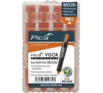 Сменные картриджи PICA VISOR оранжевые, 4 шт. в пенале 991/054