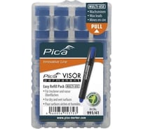 Сменные картриджи PICA VISOR синие, 4 шт. в пенале 991/41