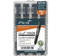 Сменные картриджи PICA VISOR черные, 4 шт. в пенале 991/46