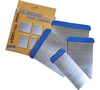 Набор металлических шпателей япончик Serfa 4 шт. 50-80-100-120 мм КОД 355