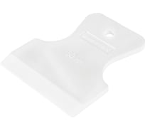 Шпатель СИБРТЕХ белая резина, 80 мм 85833