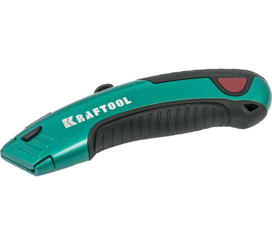 Универсальный нож с автостопом KRAFTOOL Grand-24 2 трап. лезвия А24 09241_z02