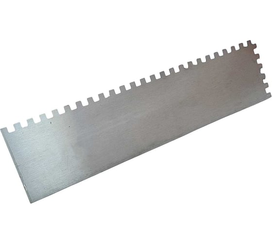 Зубчатая гладилка Serfa с пластмассовой закрытой ручкой, 50 см, 10x10 TOUCH 480